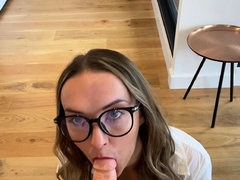Amateur blonde vanessa cage gives pov blowjob