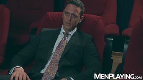 Muscular Ivan Gregory moans as Latino hunk Viktor Rom raw rails him