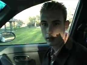 Twink Blows in Car and Gets a Facial