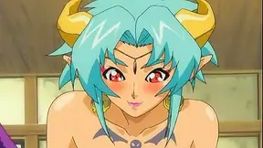 Succubus Tempts Teen with Fiery Kisses Leading to Mind-Blowing Climax