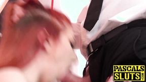 ”Gigi Rouge enjoys being hardcore spanked & ravaged rough”