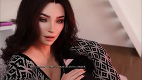 Relaxing 3D Hentai Anime Scene – DIK Character Finds Relief With LoveSkySan69