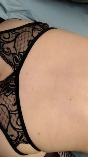 Powerful moment from "Ultra long snake dildo in my anal - Almost all in"