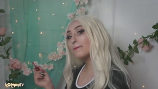 Bimbo SLUT Training Session - full vid on modelhub!
