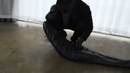 Woman In Sack