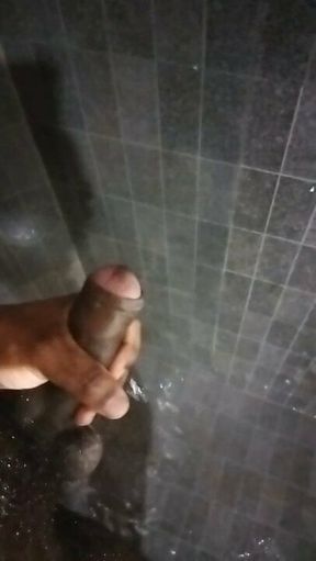 Cum shot in bath time