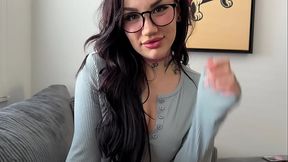 Tattooed brunette Nova Cane rides cock and sucks in POV roleplay