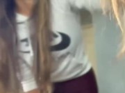 Filipina Teen Does TikTok Wipe Challenge NUDE!