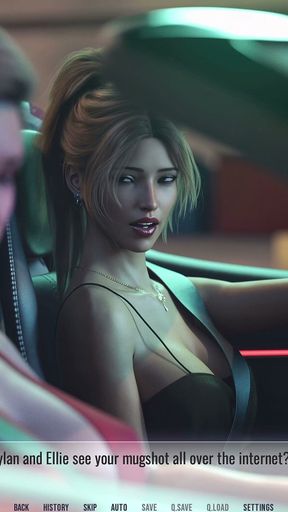 Awam Real Fucking - an Embarrassing Conversation at the Museum, Sophia Comes Home Sad... but Dylan “cheers” Her up