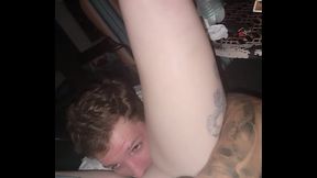 Sinful jay sucking Lunas clit until she cums