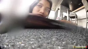 Underwater fuck with a hot Asian amateur babe