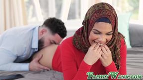 Maya Farrell seduces stepbrother into fucking her hardcore