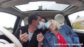 Older couple involved a super sexy babe - Amy Goodhead & JR