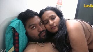 Chubby Indian woman is getting fucked by an amateur lad