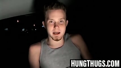 Straight thugs have wild fun stroking cocks together