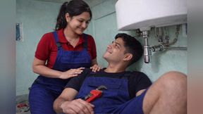 We both were doing mechanic work, I was on top of the boss and my back was paining a lot, Sir, now it feels much better.