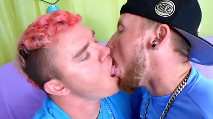 Hot Gay Kissing With JC & Leo