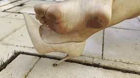 I lost my shoe while walking -10 AVI