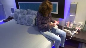 I Get Dressed to Go to the Motel with My Boss and My Husband Records It, Real Cuckold