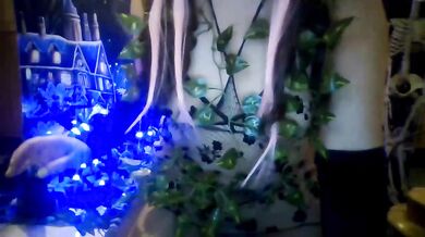 Swamp Witch Makes You Drink Her Potient, Casts A Magic Spell To Conjure A Fucking Session