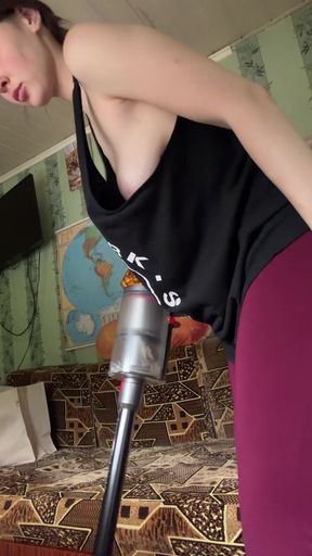 You need to vacuum every day if you have two cats