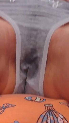 Delicious wet spot is growing on my panties   Clip 2