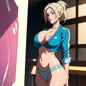Blonde AI Animation Hentai Video