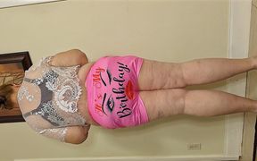 You Make a Mess on My Panty!! - the Camera Man Started Jerking off Loads of His Cum on His Social Media Pornstar Panty