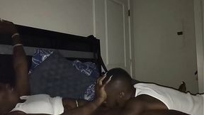 She couldn't resist the intense feeling I was giving her in the midnight