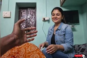 Stepsister just wanted to watch Me, but this happened Desi Hot