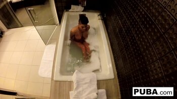 Jezebelle Bond Slips Into a Bubble Bath Then Heats Up in the Shower