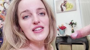 cute aussie model fucks the cameraman during filming first time - charlie forde