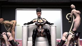 Monster &mdash; lesbian domination &mdash;  bondage &mdash;  Chapter 1
