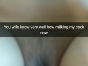 Cheating, slut-wife no-condom bare pussy training!