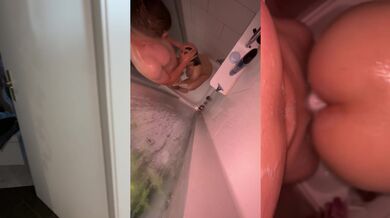 Mein Mitbewohner hat mich heimlich beim duschen überrascht