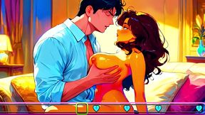hotel employee cheating wife rides permanent guest while boyfriend watches - netorare hentai