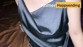 Khmer student gets deepthroat and creampied by divorced girl