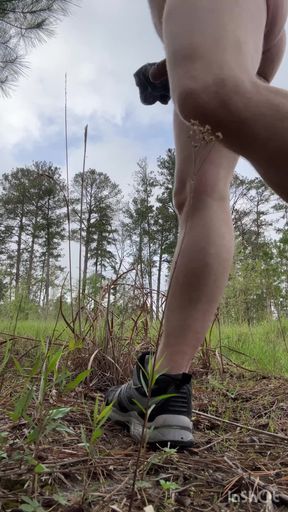 Cum Take A Walk With Me Outside