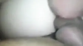 Three amateur guys in bareback anal threesome
