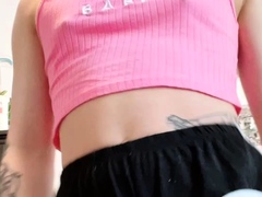 Amateur Asian teen sucks this big hard cock