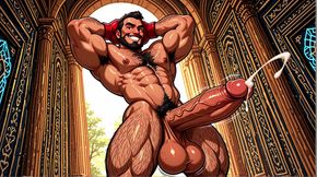 Horny Boxers Showing Athletic Bodies and Monster Cocks