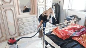 Cleaning in old black socks WMV (1920x1080) FHD