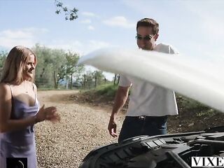 VIXEN Hawt Golden-haired Tourist Nicole Nixon Gets Filled Up By Stranger In Holiday Sex Adventure