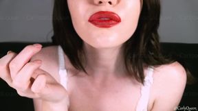 Red Lips Mouth Tease