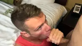 Str8Chaser.com - Handjob in tandem with american twink boy