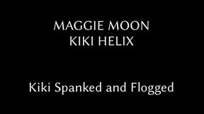 Maggie Moon & Kiki Helix - Kiki Helix Spanked and Flogged