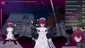 Manaka SFM Maid Gets &quot_Lost&quot_ Trying To Get Home (Modded Gameplay)