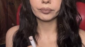 This is my cigarette ritual - see why I never just “smoke”