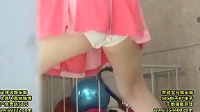 230706女子校生の揺れる巨大パイパイd1