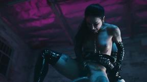 ”Joanna Shows & Evelyn are having a threesome in the fetish club”